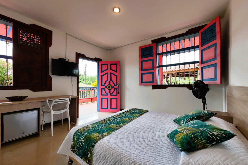Habitación Doble Hotel Arrayanes del Quindio Montenegro 1