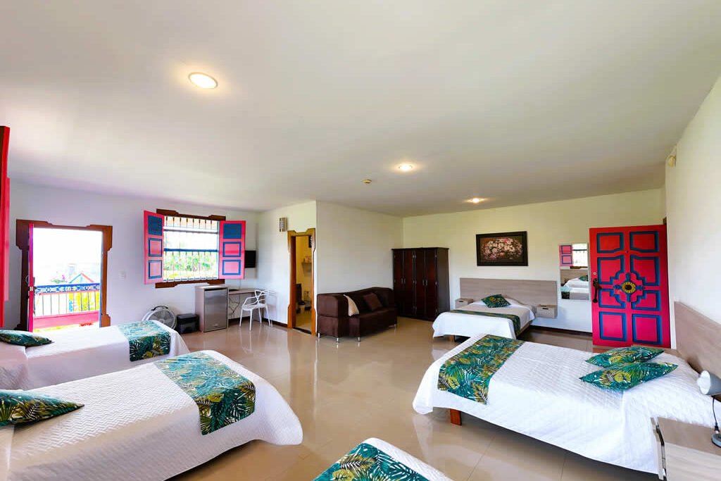 Habitación Familiar Hotel Arrayanes del Quindio Montenegro
