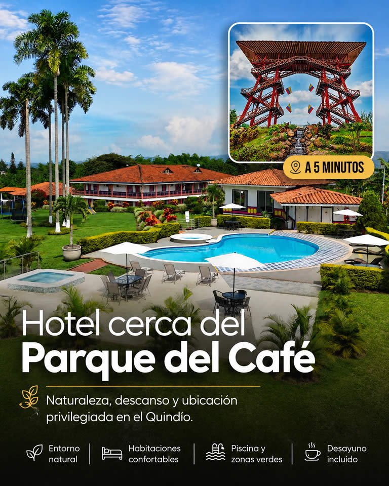 Hospedaje Campestre cerca al Parque del Café